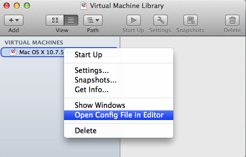 vmware emulator mac